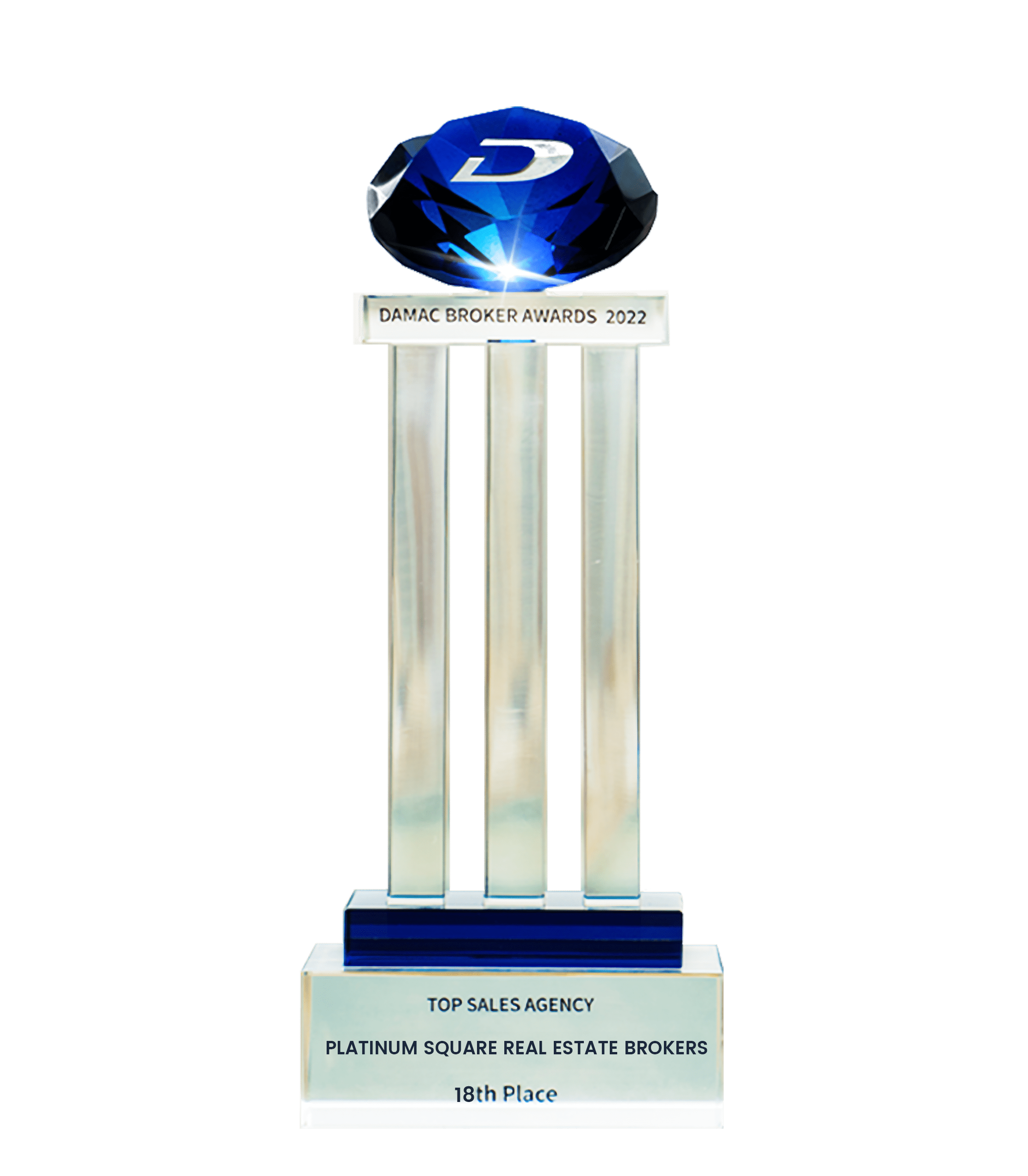 DAMAC Broker Awards 2022 — Nejlepší prodejní agentura — 18. místo